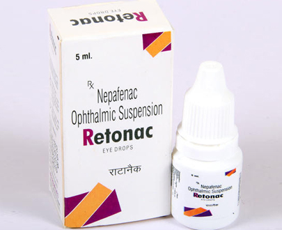 Eye Drops:- Nepafenace 0.1% Pack Size :5ml