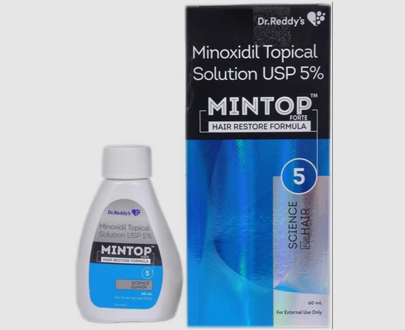 Minoxidil Topical Solution USP 5% 10% Pack Size : 60ml