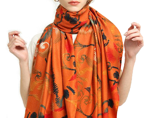 Printed Hijab Scarves And Shawls