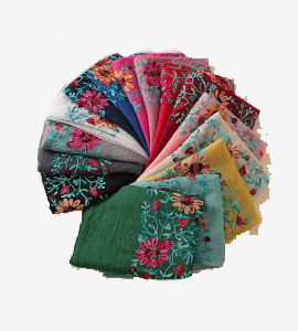 Embroidered Hijab Scarves