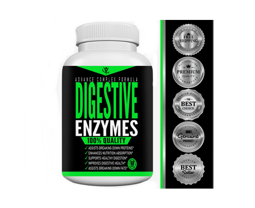 G.S.S Digestive Enzymes 60 Capsules