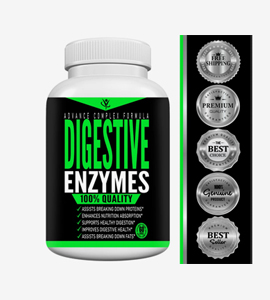 G.S.S Digestive Enzymes, 60 Capsules